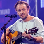 Tom Felton is playing Gandhi's vegetarian friend, releasing new music, and still talking about Harry Potter